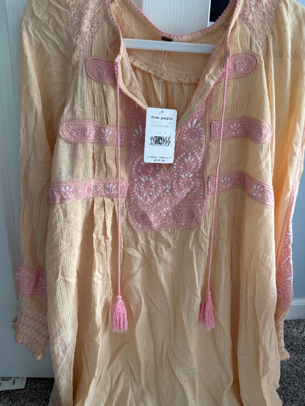 Free People Embroidered Cover-up